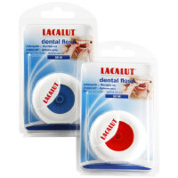 Нить зубная Лакалют / Lacalut Dental floss удаляет налет и остатки пищи, защищает от кариеса, объем 50 мл