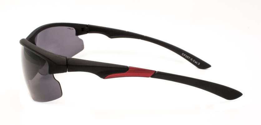 Очки поляризационные Cafa France cпорт, c защитой органов зрения от ультрафиолета и бликов, темная линза, серые, CF257