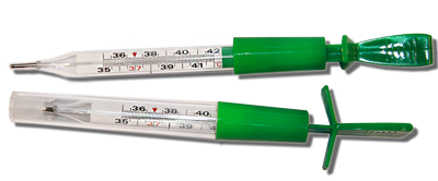 Термометр медицинский Импэкс-Мед без ртути в футляре для легкого встряхивания