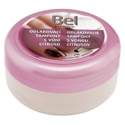 Диски влажные Bel Premium косметические для снятия лака, с миндальным маслом и витамином Е, 30шт, 918984