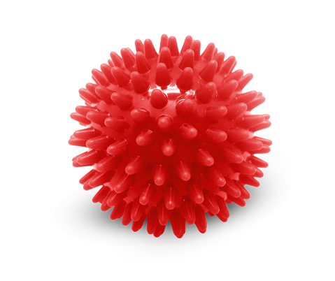 Комплект массажных мячей Kinerapy Massage Ball три штуки диаметром 6см разной жесткости, RH106