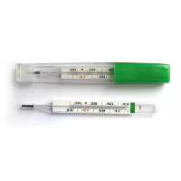 Термометр Импэкс-Мед без ртути (с термометрической жидкостью) медицинский в футляре