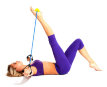 Эспандер с массажным шариком Bradex / Брадекс Проффи Болл, для поддержания тонуса мышц, резина, размер 140x14см, SF 0148