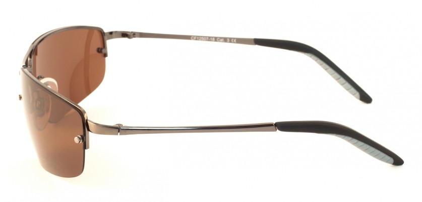 Очки поляризационные Cafa France унисекс, защита зрения от ультрафиолета и бликов, коричневая линза, CF12507