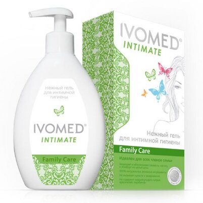 IVOMED® Intimate Family Care Очень нежный гель для интимной гигиены 250мл
