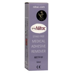 Очиститель кожи Niltac (Нилтак) спрей на силиконе для удаления клея от адгезивной пластины, 50мл, 1шт, TR101
