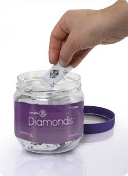 Пакетики-саше Даймондс (Diamonds) Convatec абсорбирующие растворяются и желирует содержимое калоприемника, 100шт, TR105