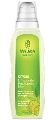 Молочко для тела освежающее Weleda / Веледа цитрусовое, омолаживает, увлажняет и защищает кожу, объем 200мл