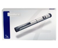 Шприц-ручка инсулиновая Новопен 4 (NovoPen 4) с максимальной дозой за набор 60 ед, звуковой контроль