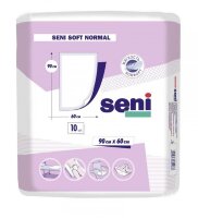Пеленки Seni Soft Normal (Сени Софт Нормал) впитывающие гигиенические одноразовые, 90х60см, 10шт