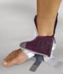 Ортез на голеностопный сустав Push med Ankle Brace, ленточная фиксация, компрессия, на правую ногу, цвет серый, 2.20.1