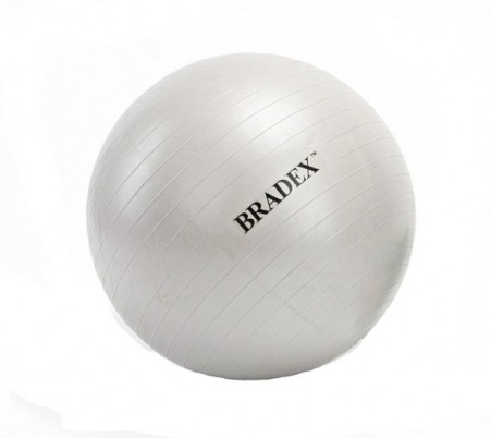 Мяч Фитбол-65 Bradex SF 0016 для фитнеса диаметром 65см, максимальная нагрузка до 150кг