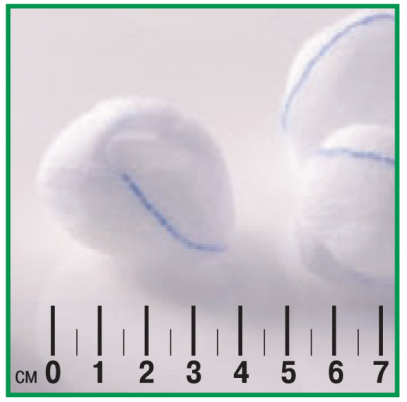 Шарики-тампоны марлевые Setpack (Сетпак) стерильные с рентгеноконтрастной нитью, размер со сливу, 10шт, 22802