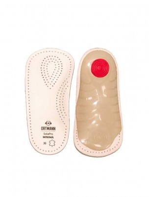 Полустельки ортопедические Ortmann Solapro Minima BX1102 каркасные для закрытой обуви из натуральной кожи