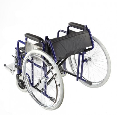 Кресло-коляска Barry 3022C0304SPU Valentine складная со съемными подлокотниками, подножками и упорами, до 120кг