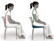 Подушка Sissel Sit ортопедическая для сидения (съемный клин с защитой копчика), 43х40х9см, 3712