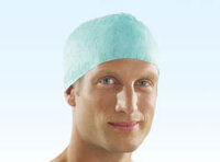 Шапочки хирургические мужские Sentinex Flex операционные, зеленый, 100шт, 17426