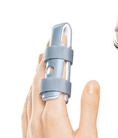 Ортез на палец Orlett fg-100 пластиковый для полной фиксации фаланг и суставов пальцев рук