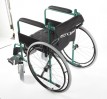 Кресло-коляска Barry B2 U Valentine инвалидная узкая складная с фиксированными подлокотниками и подножками, до 100кг