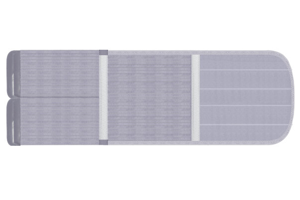 Бандаж послеоперационный Vip (Вип) Ttoman абдоминальный (на брюшную стенку), серый, высота 30см, PA-30