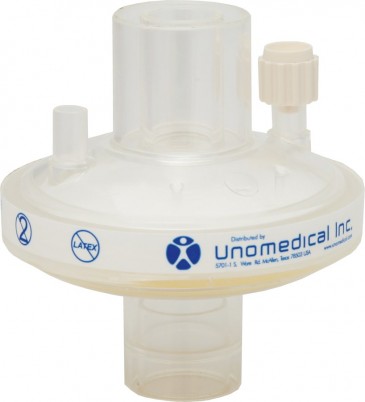 Фильтр бактериально-вирусный Конватек (Convatec) для дыхательной системы ИВЛ с портом и тепловлагообменником, 50шт 764ММ