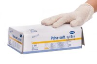 Перчатки диагностические Peha-soft syntex, виниловые, нестерильные, без пудры, XS, 100 шт, 942164