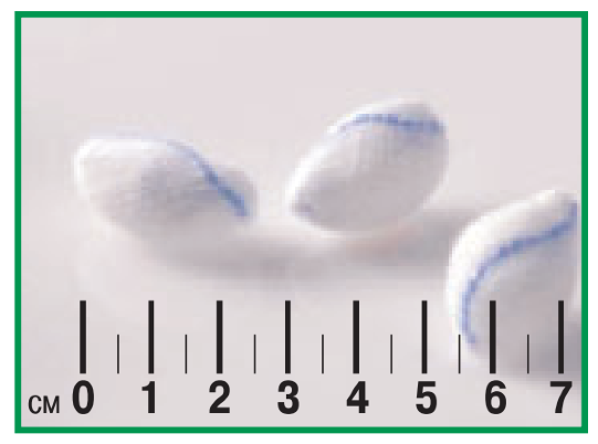 Тампоны марлевые Setpack для препарирования стерильные с рентгеноконтрастной нитью, размер 4 (большие), 20шт, 12785