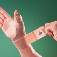 Ортез лучезапястный OPPO Medical подходит при растяжении связок сустава большого пальца и незначительных переломах, 1289