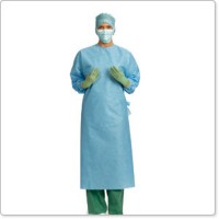 Халат хирургический BARRIER модель Праймэри со стандартной защитой, стерильный, 2 полотенца, размер L, 98000622