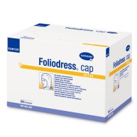 Шапочка для медицинского персонала Foliodress cap Comfort astro, форма шлема, аква, 100 шт, 992460