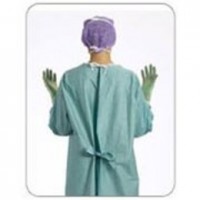 Халат хирургический BARRIER Классик со стандартной защитой, на завязках сзади, 1 полотенце, р. XL-L, 20 шт, 640103