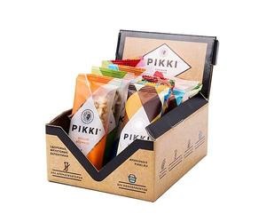 Батончики орехово-фруктовые Пикки / Pikki микс, без консервантов, красителей, усилителей вкуса, 19шт