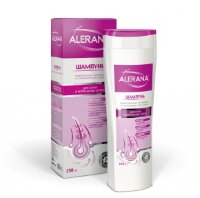 Шампунь Alerana/Алерана, для сухих и нормальных волос, против выпадения, содержит стимуляторы роста 250 мл.