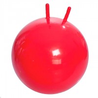 Мяч гимнастический Armed диаметром 50 см и двумя ручками, в коробке с насосом, красный, из поливинилхлорида, L 2350b