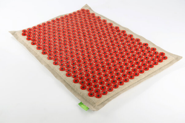 Иппликатор (аппликатор) Кузнецова Тибетский Магнитный на мягкой подложке, красный, 41х60см