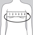 Замер для подбора размера ортеза плечевого Orlett RS129