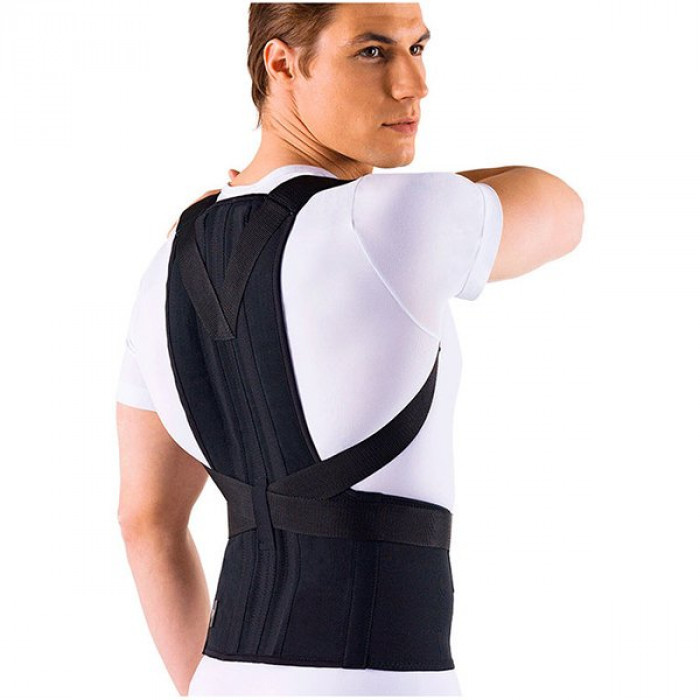 Корректор осанки Orto для взрослых (универсальный), полужесткий с 2-мя ребрами жесткости, OPT КО-110
