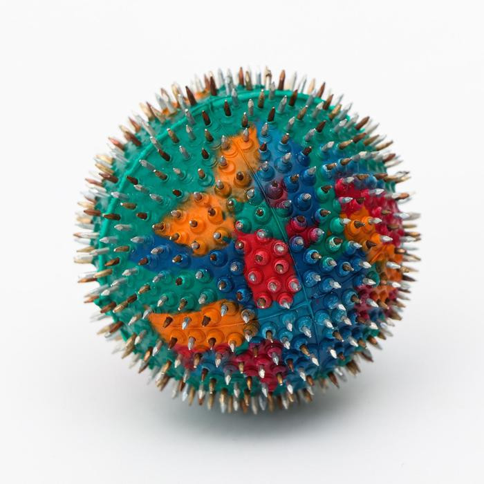 Аппликатор Ляпко "Мячик игольчатый плюс", диаметр 5,5см, шаг игл 4 мм