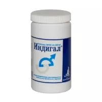 Индигал для профилактики рака простаты, устраняет затруднения мочеиспускания, и снимает боль, 400мг, 120шт
