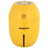 Воздухоувлажнитель Proffi Цитрус PH8750 ультразвуковой с корпусом в виде лимона, можно использовать как ночник
