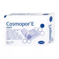 Повязка Космопор Е (Cosmopor Е) послеоперационная стерильная самоклеящаяся размером 7.2х5см 10шт, 900891