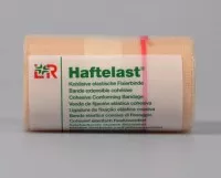 Бинт Хафтеласт (Haftelast) самофиксирующийся воздухопроницаемый для тонких повязок, 10см х4м, 30823