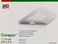 Повязка Курапор (Curapor) послеоперационная стерильная, 7х5см,32912