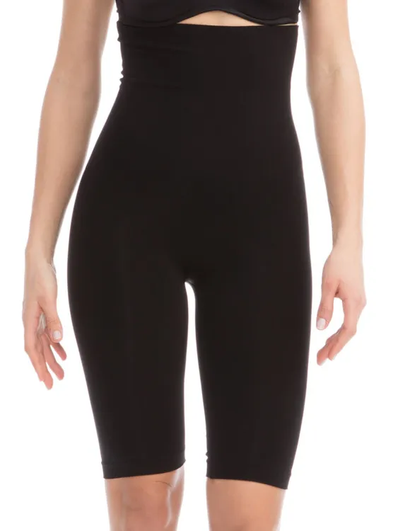 Антицеллюлитные шорты до колен с высокой талией BODYSHAPER FarmaCell 603Y 