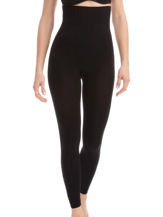 Антицеллюлитные леггинсы с высокой талией BODYSHAPER FarmaCell 609Y 