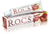 Пастазубная детская Рокс / Rocs Teens Вкус активного дня, со вкусом колы и лимона, от 8 до 18 лет, туба 74г