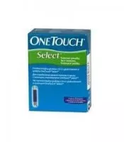 Тест полоски для определения количества глюкозы в крови OneTouch Select, точность, результат анализа за 5 секунд, 50шт