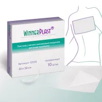 Пластырь силиконовый WinnerPlast (Виннер Пласт) для ухода за рубцами, 20х30см