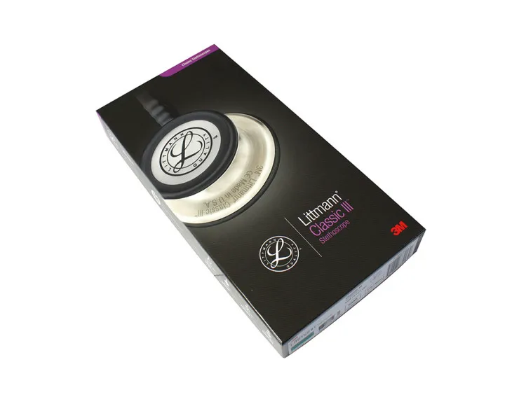 Стетоскоп Littmann Classic III с двусторонней головкой высокой звуковой чувствительности и изумрудной трубкой 69см, 5840