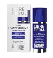 Крем Librederm (Либредерм) гиалуроновый для лица, шеи и области декольте, увлажняет, флакон с дозатором 50мл